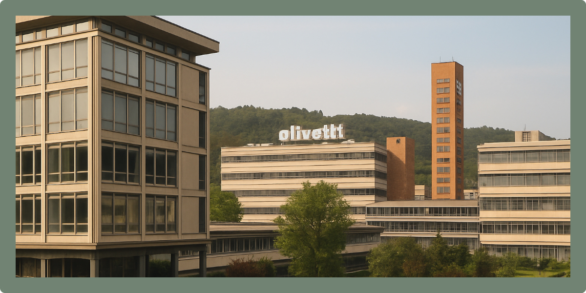 Olivetti 100 anni: architettura, innovazione e cultura del progetto